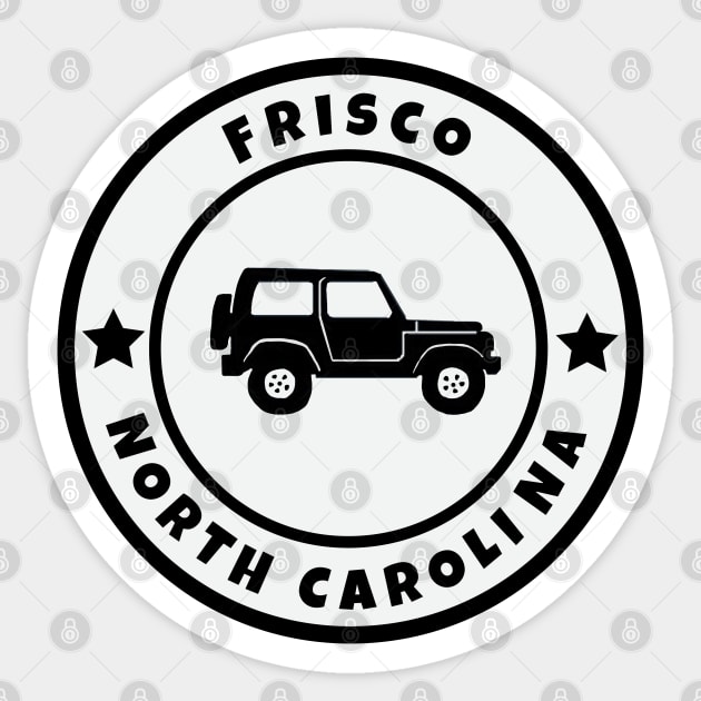 Frisco 4x4 Sticker by Trent Tides